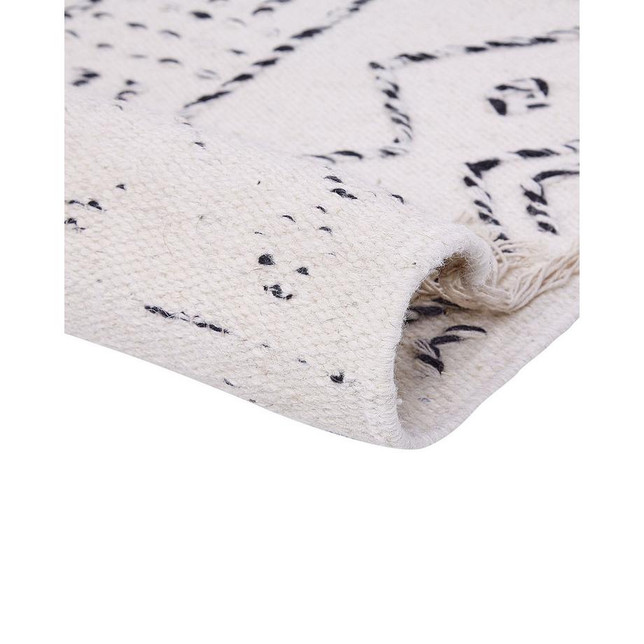 Beliani Teppich aus Wolle Boho ALKENT  