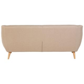 Beliani 3 Sitzer Sofa aus Polyester Retro MOTALA  