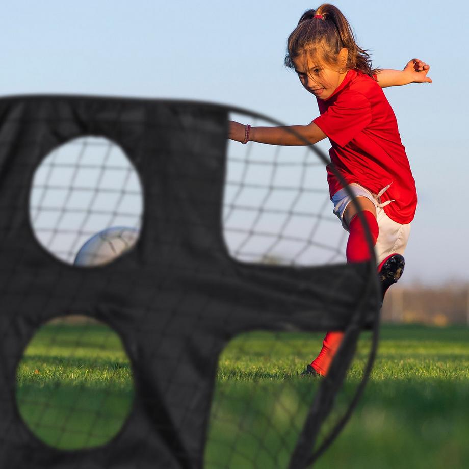 B2X  Porta da calcio pop-up con parete porta 