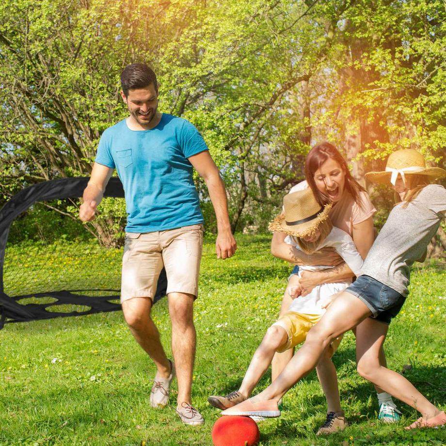 B2X  Porta da calcio pop-up con parete porta 