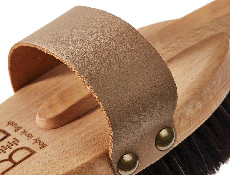 HERBA  Body&Spa.Badebürste, Bronzedraht/Rosshaar, Buche, FSC 1 