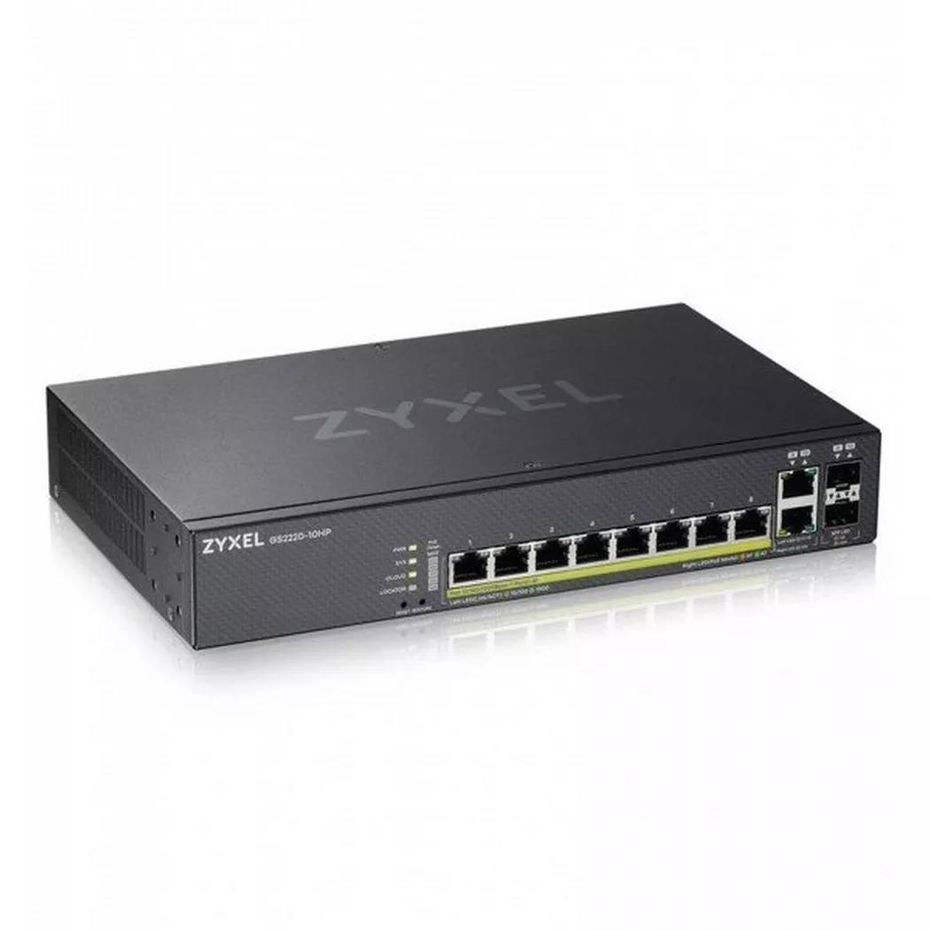 Zyxel GS2220-10HP-EU0101F network switch Managed L2 Gigabit Ethernet (