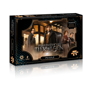 Winning Moves  Puzzle - Rätsel - Indipendente dalla lingua - Fantastic Beasts - 500 pcs 