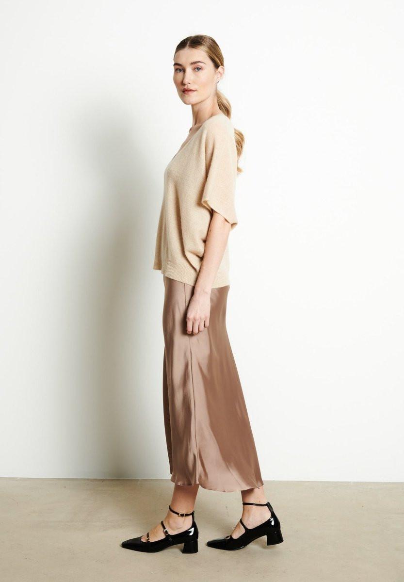 Studio Cashmere8 RIA 25 V-Ausschnitt Fledermausärmel T-Shirt  