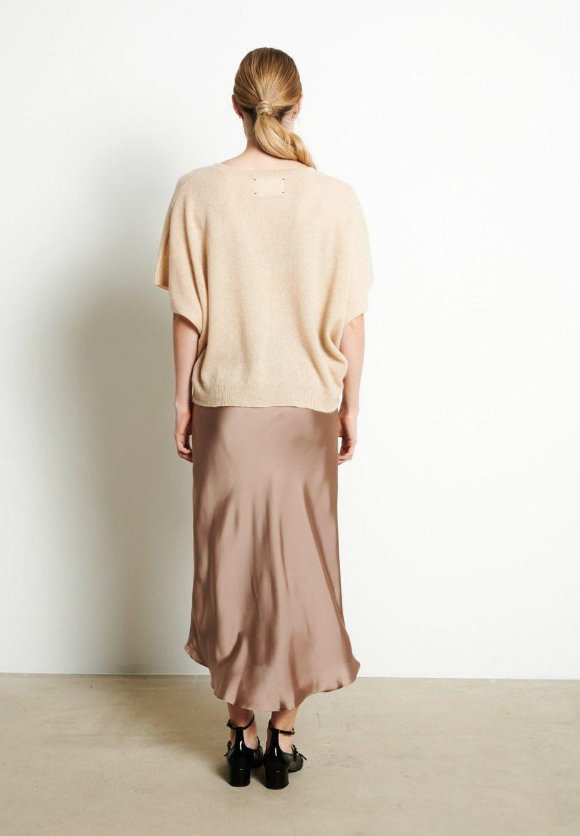 Studio Cashmere8 RIA 25 V-Ausschnitt Fledermausärmel T-Shirt  