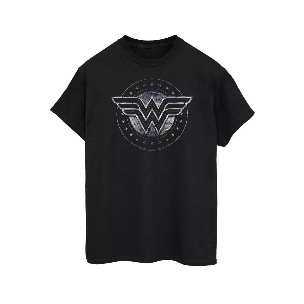 DC COMICS - TShirt, für Damen, Schwarz, Größe XL