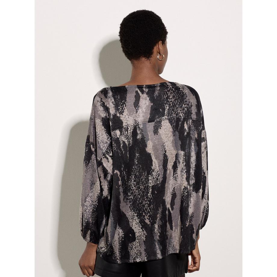 APRICOT Haut oversize à motif abstrait  