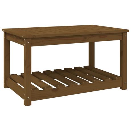 VidaXL Table de jardin bois de pin  