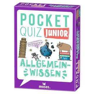 MOSES  Pocket Quiz junior Allgemeinwissen 
