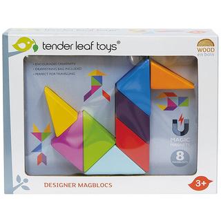 Tender Leaf Toys  Magblocs Designer (9Teile) 