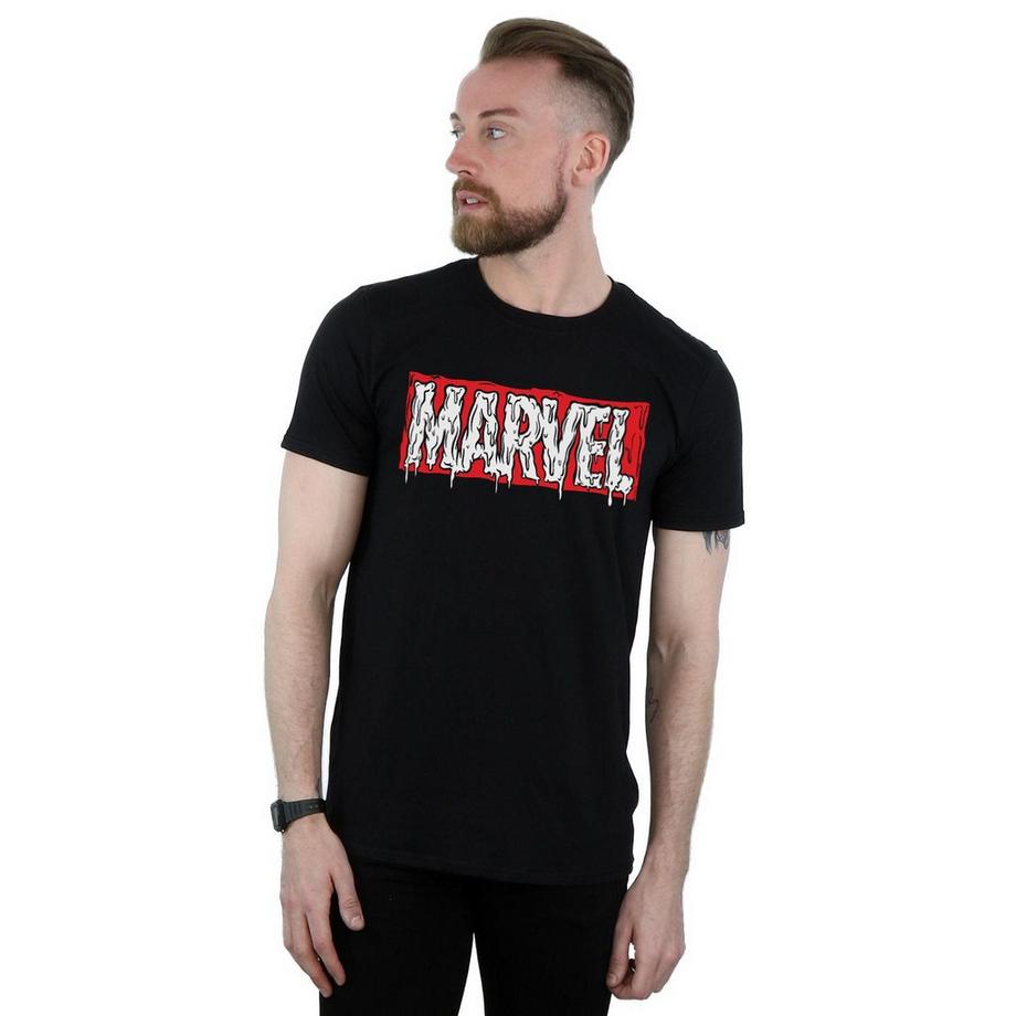MARVEL Logo Regular Fit T-Shirt  