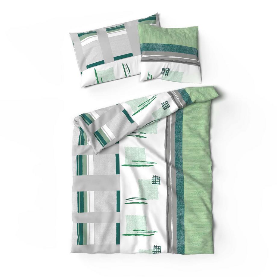 Lotus Bettwaren Malea Jersey Doubleface Biancheria da Letto  