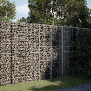 VidaXL Panier gabion fer  