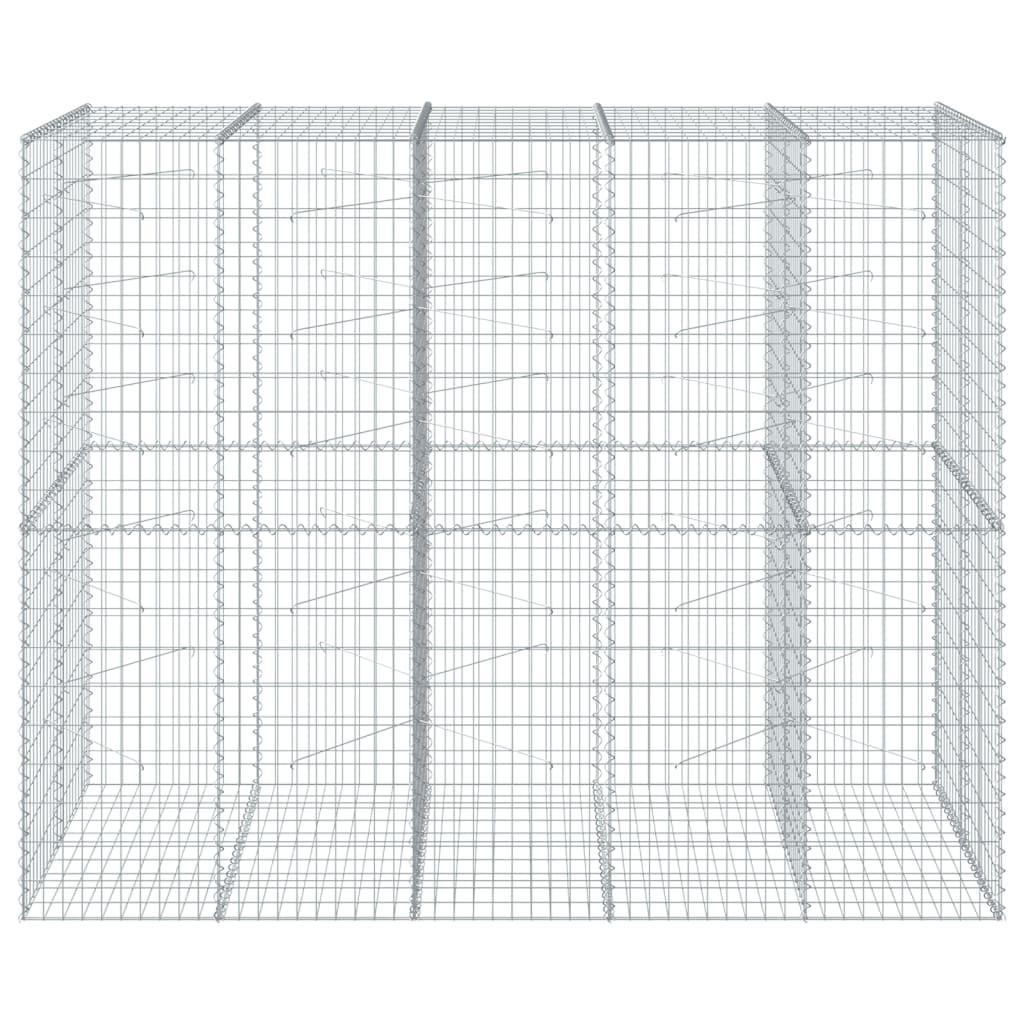 VidaXL Panier gabion fer  