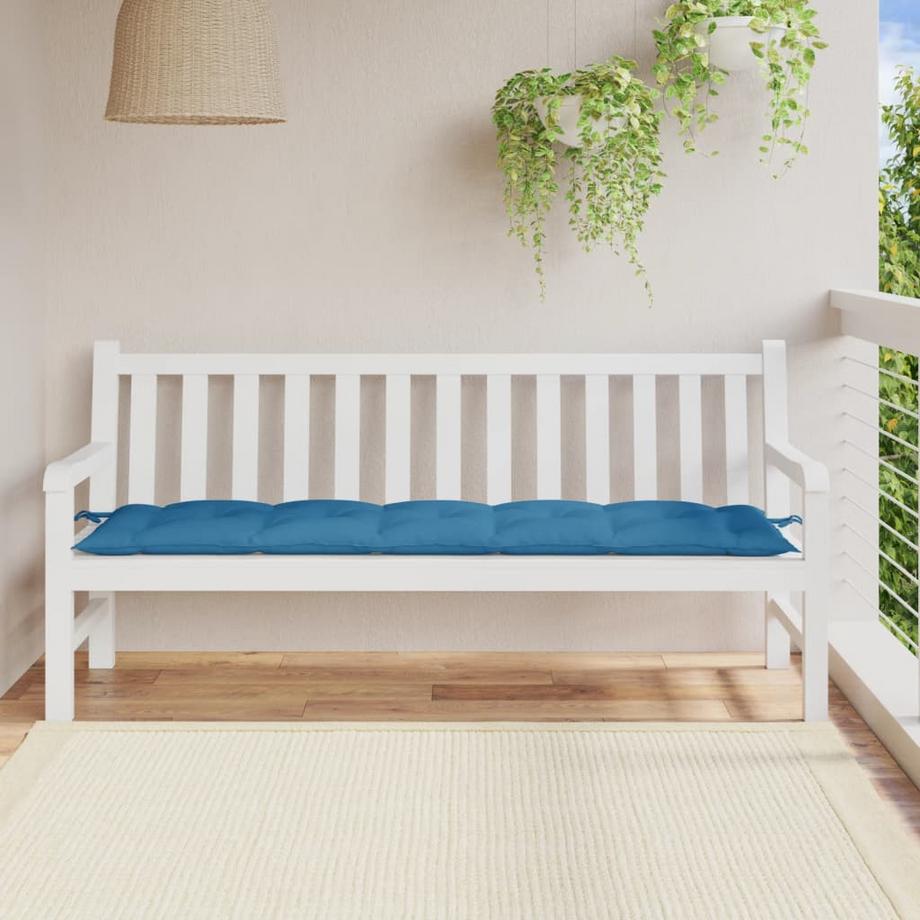 VidaXL Coussin de banc de jardin tissu  