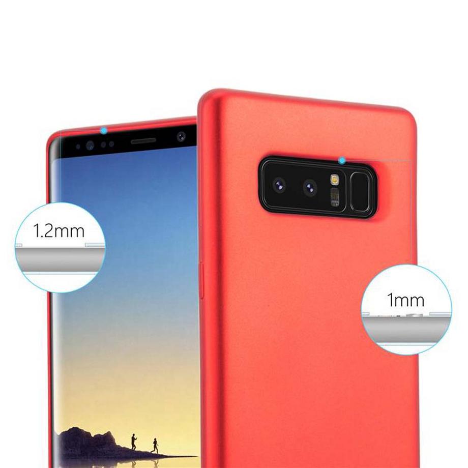 Cadorabo  Hülle für Samsung Galaxy NOTE 8 TPU Silikon Matt 