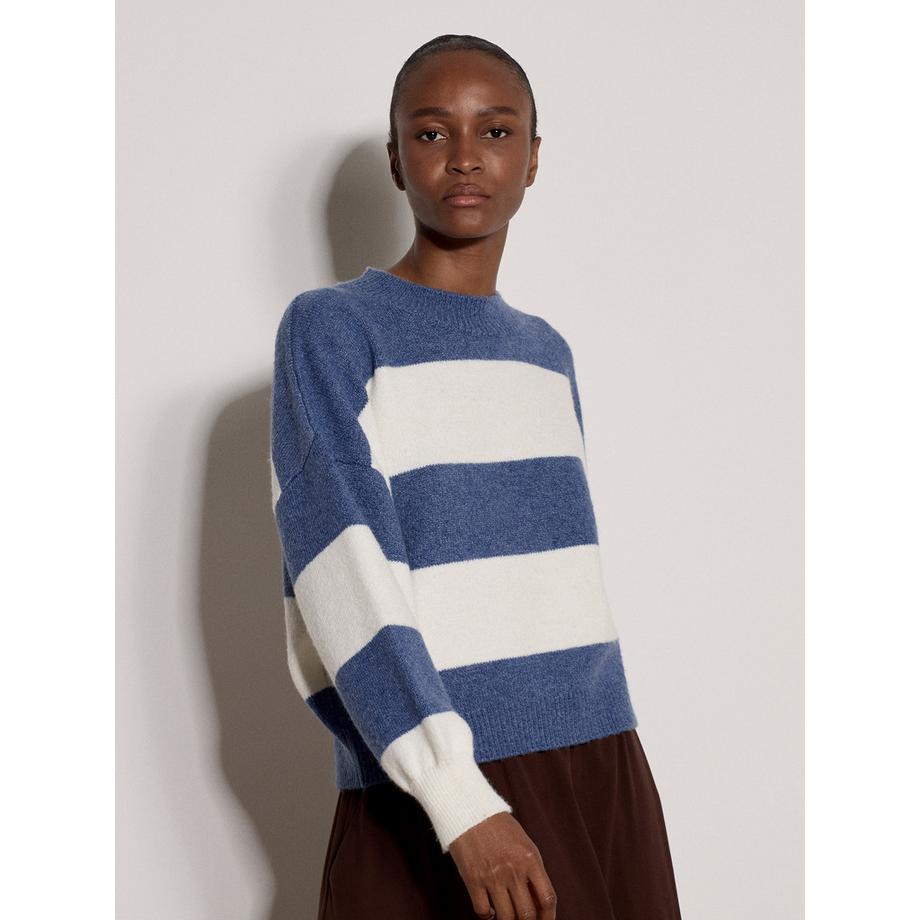 APRICOT Pull oversize à motif rayé  