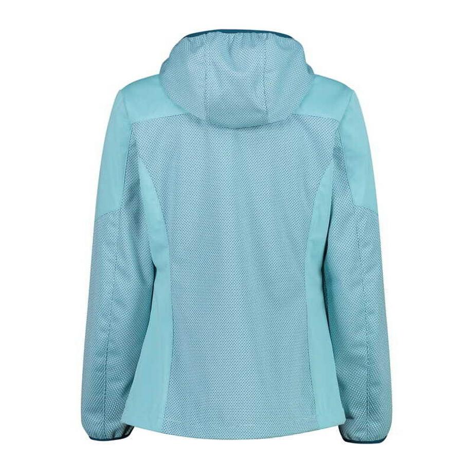 CMP Veste à Capuche Jacquard Softshell  