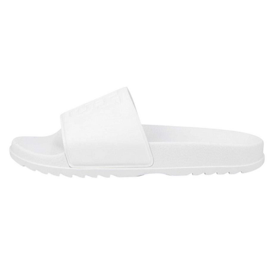 HUGO BOSS Claquettes Logo Empilé Plat  