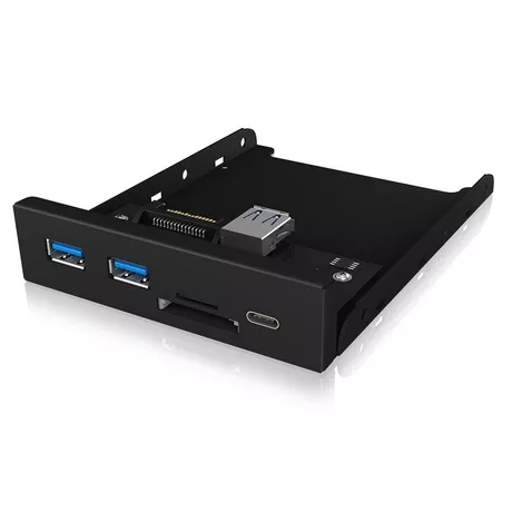 ICY Box  IB-HUB1417-i3 USB 3.2 Gen 1 (3.1 Gen 1) Type-A 5000 Mbit/s Noir 