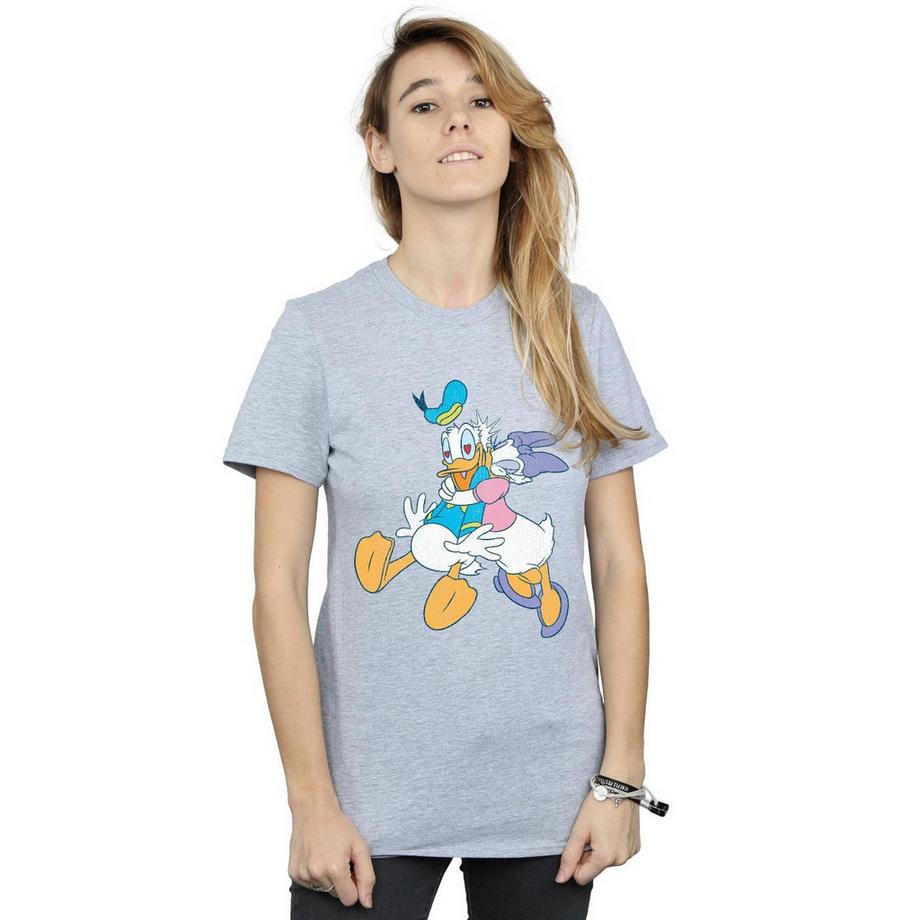 Disney Donald e Daisy Duck T-Shirt stampata  