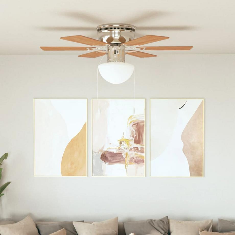 VidaXL Ventilateur de plafond mdf  