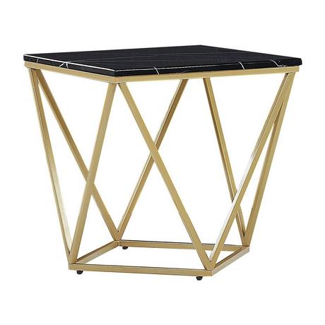 Beliani Table d'appoint en MDF Moderne MALIBU  