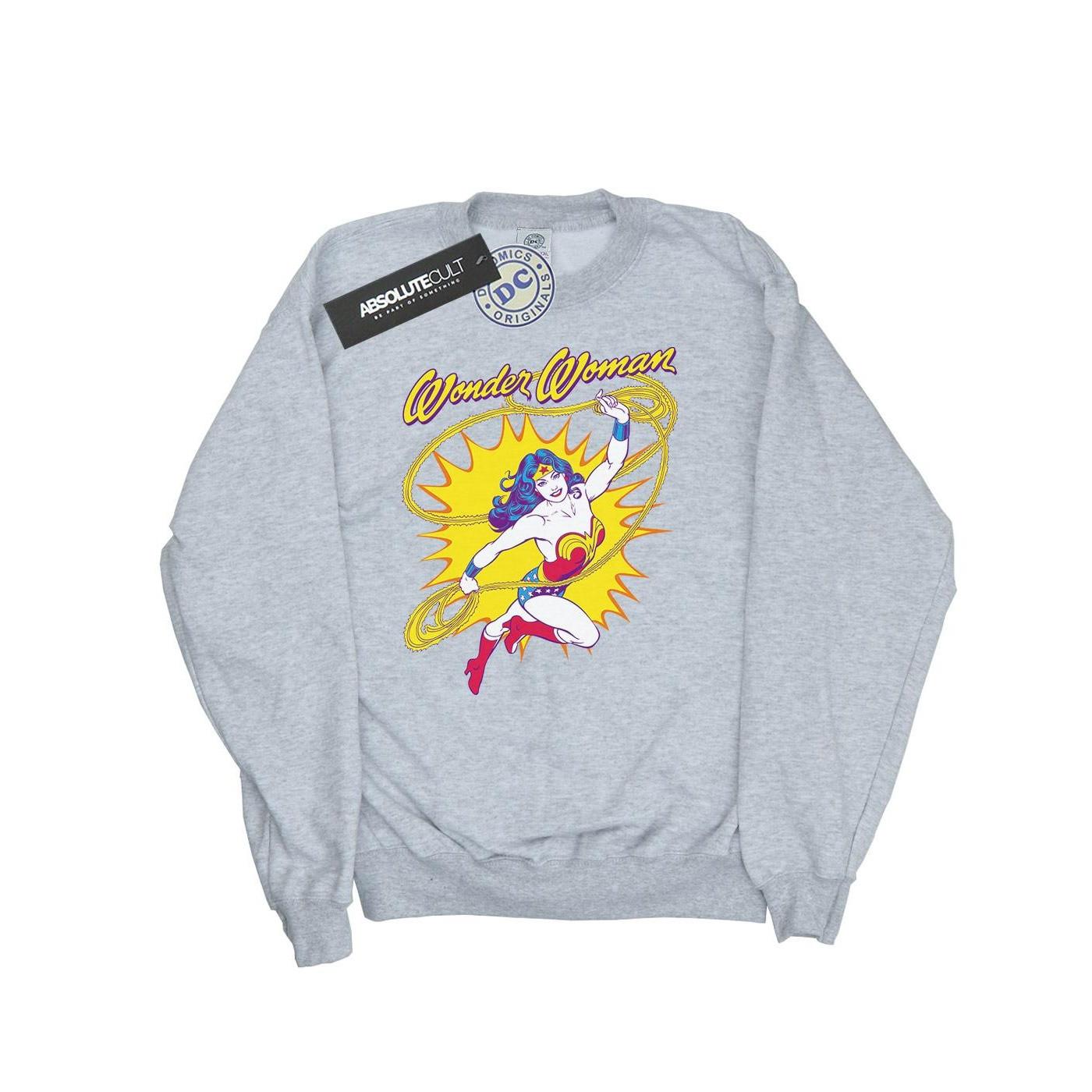 DC COMICS  Wonder Woman Leap Sweatshirt 