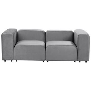 2 Sitzer Sofa aus Samtstoff Modern FALSTERBO