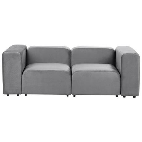 Beliani 2 Sitzer Sofa aus Samtstoff Modern FALSTERBO  