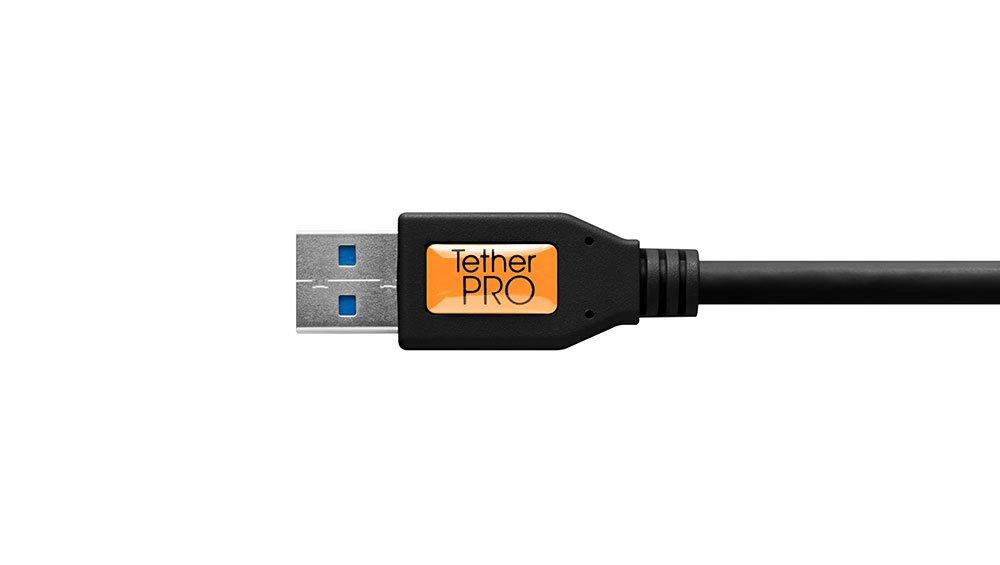 Tether Tools  Tether Tools CU5408 USB Kabel 1,8 m USB 3.2 Gen 1 (3.1 Gen 1) USB A Micro-USB B Schwarz 