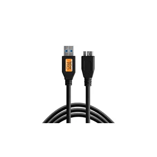 Tether Tools  Tether Tools CU5408 USB Kabel 1,8 m USB 3.2 Gen 1 (3.1 Gen 1) USB A Micro-USB B Schwarz 