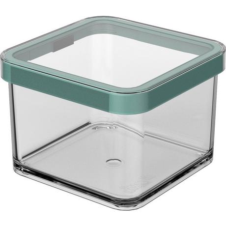 rotho  Rotho Loft Carré Boîte hermétique 0,5 L Vert, Transparent 1 pièce(s) 