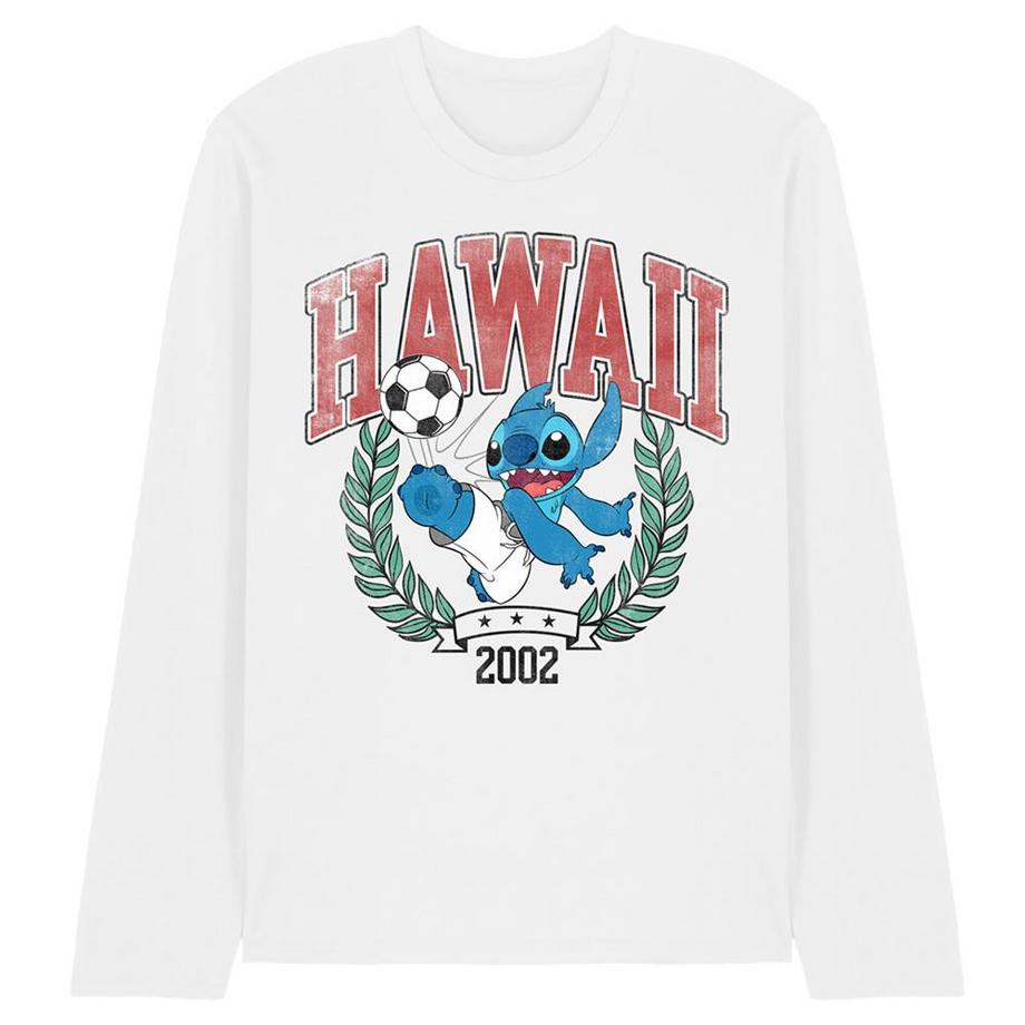 T-ShirtManches Longues Motiftyle Balle Hawaii