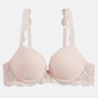 La Redoute Collections Lison Reggiseno push up in pizzo  