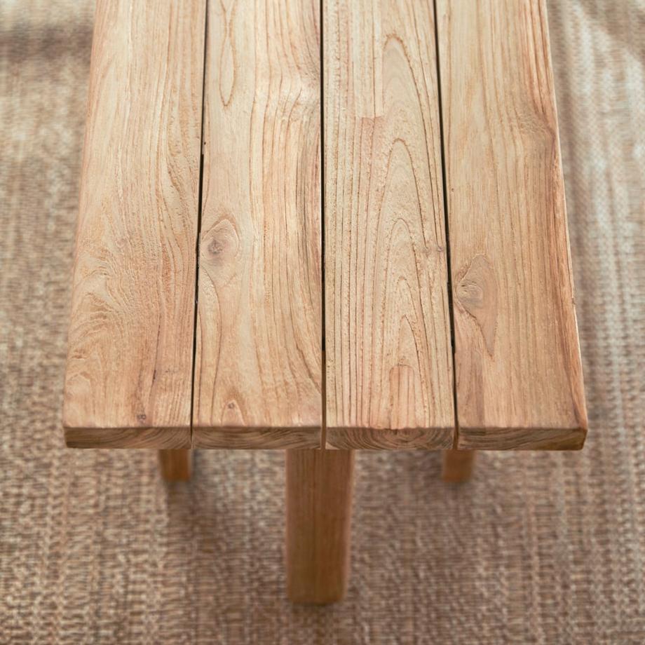 Tikamoon Gartenbank Antonia aus recyceltem Teakholz  