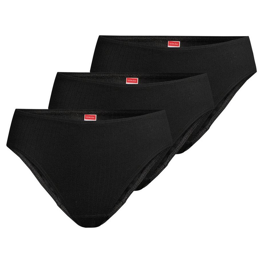 Feinripp lot de 3  - culottes taille basse