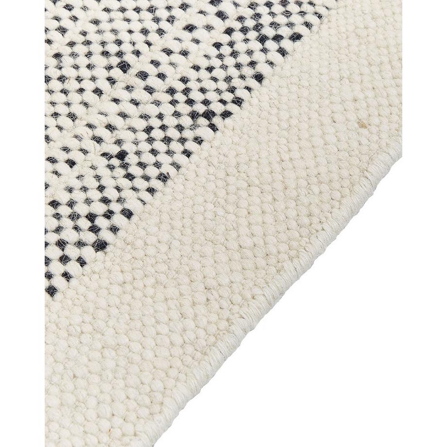 Beliani Teppich aus Wolle Skandinavisch KETENLI  