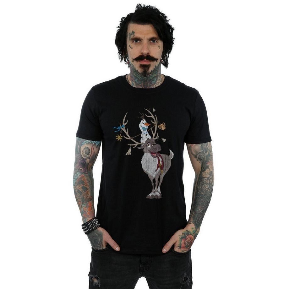 Disney Frozen Olaf e Sven T-Shirt stampata  