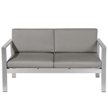 Banc avec coussin d'assise en Aluminium Industriel SALERNO