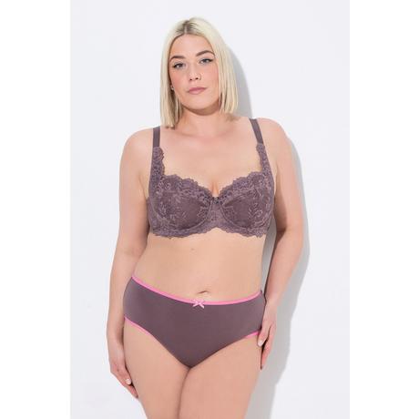 Ulla Popken Soutien-gorge Balconnet Armatures Coques Souples Dentelle  