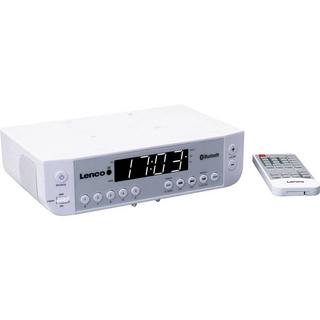 Lenco  Lenco KCR-100 Uhr Digital Weiß 