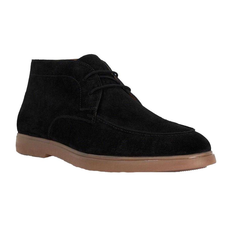 Dune London Lo Backers Stivali Chukka in Pelle Scamosciata Piatta  