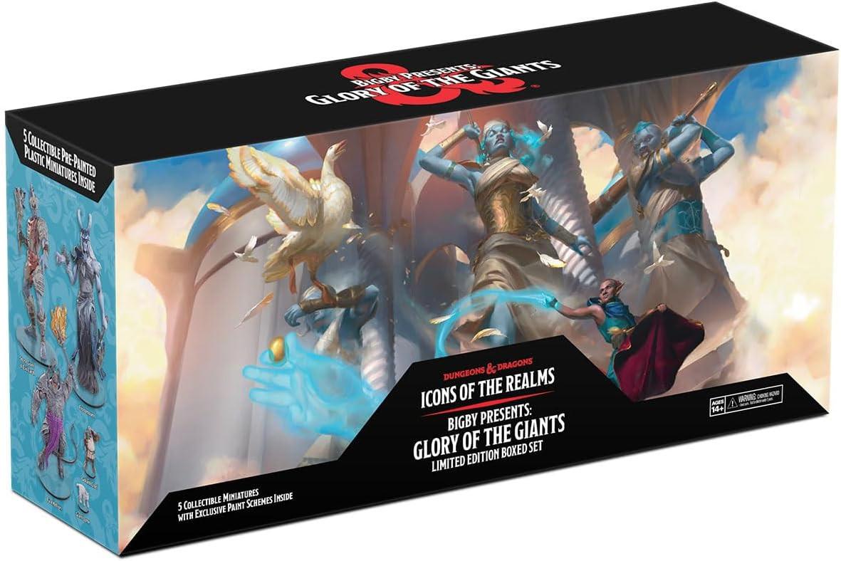 Hasbro  Icons of The Realms: Bigby Presents: Glory of the Giants - Limited Edition Boxed Set (Set 27) - Dungeons & Dragons - EN 