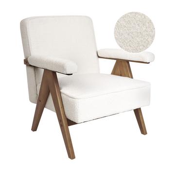 Fauteuil en Bouclé Rétro EVJE