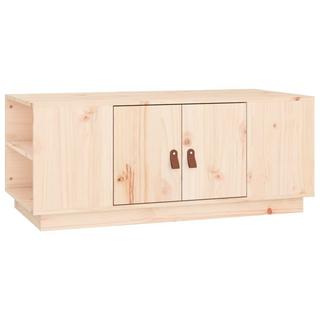 VidaXL Table basse bois de pin  