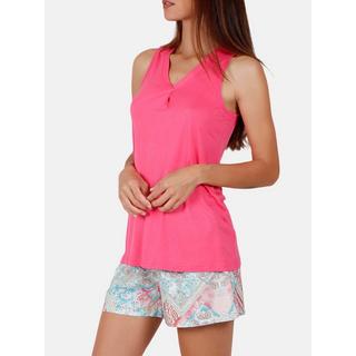 Admas  Pyjama short débardeur Colored Diamonds 