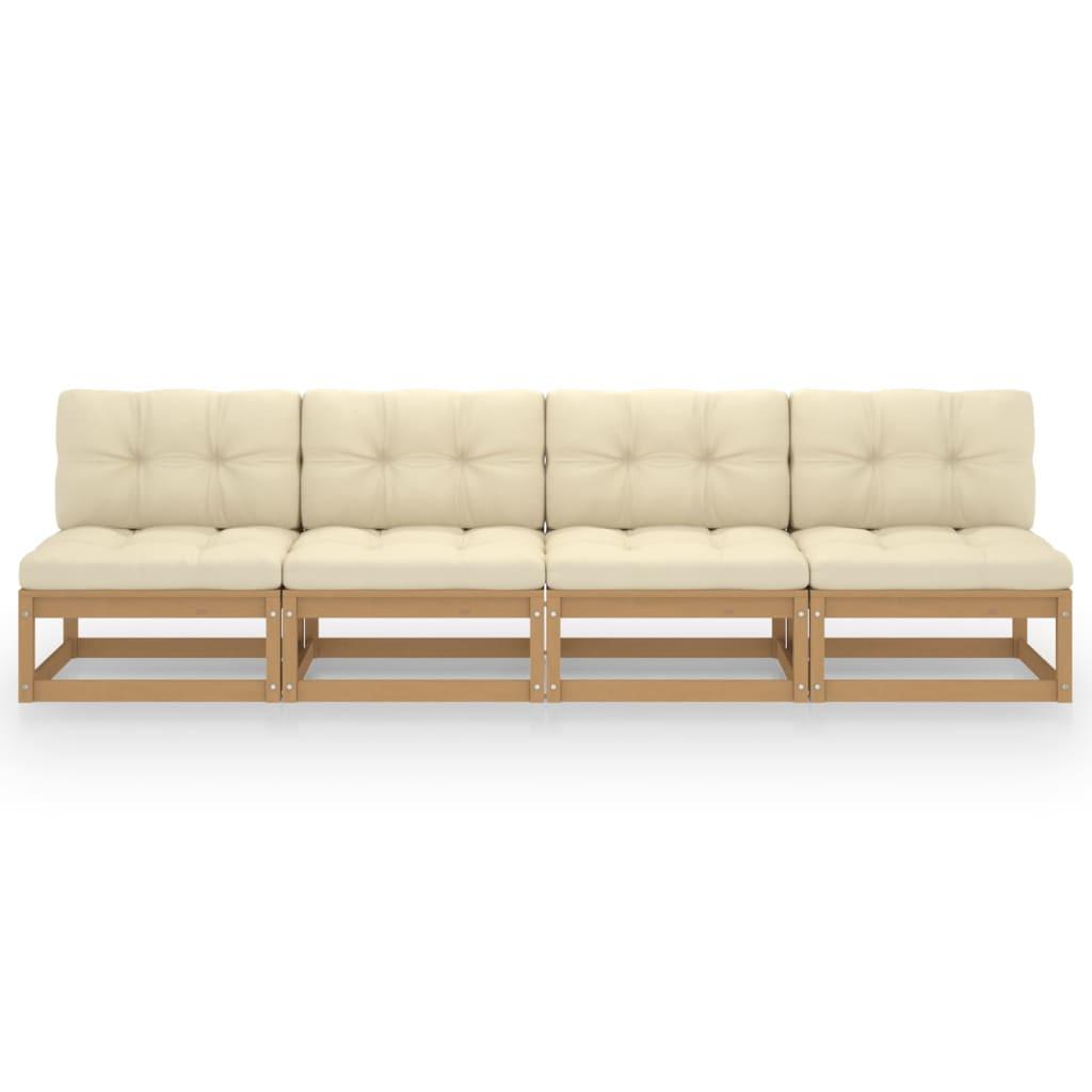 VidaXL Gartensofa kiefernholz  