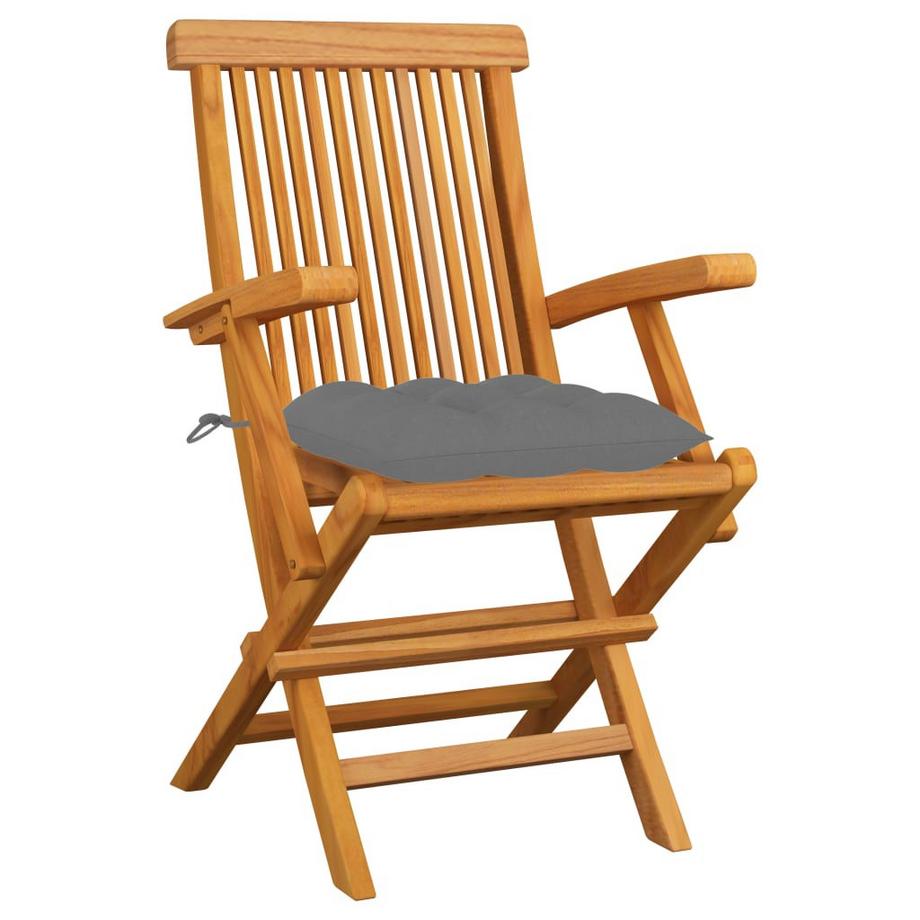 VidaXL Chaise de jardin teck  