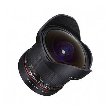 Samyang 12 mm f / 2,8 ed en tant que NCS Fish-Eye (Nikon AE)